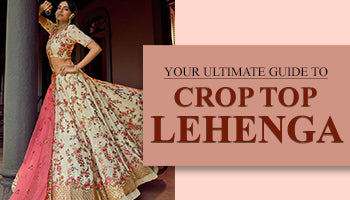 crop top with lehenga