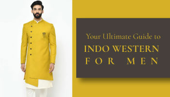 indo western sherwani for men