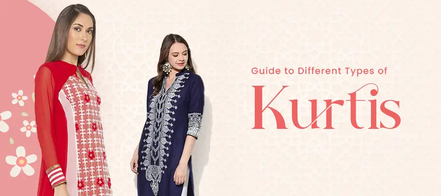 A Guide to Different Types of Kurtis: Anarkali, A-Line, Straight Cut, and More