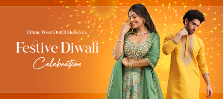 Ethnic Wear Outfit Ideas for a Festive Diwali Celebration