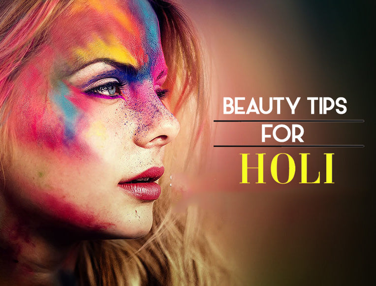 Online Holi Beauty Tips