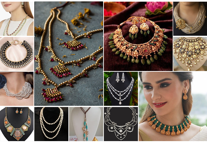 Latest Indian, must have necklaces sets and Women’s Jewelry Sets trends!