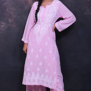  Chikankari Kurtis