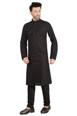 Black Georgette Kurta Pajama