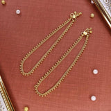 Traditional Gold Plated Payal Anklet For Girls And Womens