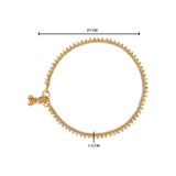 Traditional Gold Plated Payal Anklet For Girls And Womens