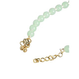 Adjustable Mint Pearl Beads Payal Anklets Jewellery For Womens And Girls