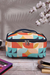 Multi-Color Abstract Print Polycotton Handheld Bag