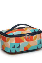 Multi-Color Abstract Print Polycotton Handheld Bag