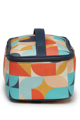 Multi-Color Abstract Print Polycotton Handheld Bag