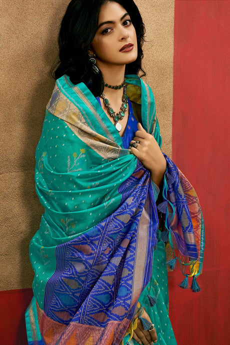 Patola Printed Handloom Weaving  Silk Sarees