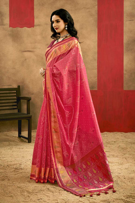 Patola Printed Handloom Weaving  Silk Sarees