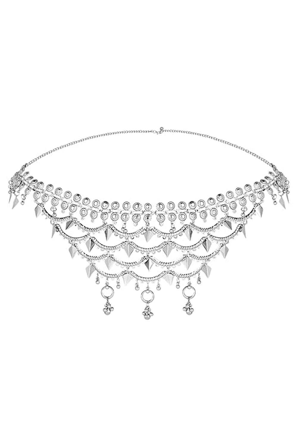 Silver Alloy Belly Chain