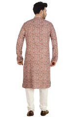 Multi Color Rayon Cotton Kurta Pajama