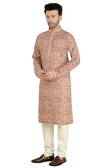 Multi Color Rayon Cotton Kurta Pajama