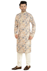 Multi Color Rayon Cotton Kurta Pajama