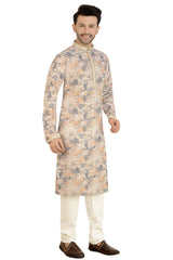 Multi Color Rayon Cotton Kurta Pajama