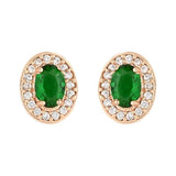 Stylish Latest Fashionable Design Cz American Diamond Stud Earrings For Womens And Girls