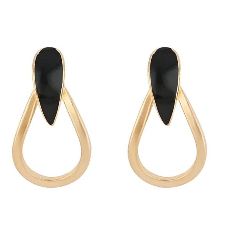 Gold Plated Trendy Chunky Dangle Earrings For Womens