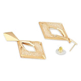 Latest Fashion Stylish Gold Plated Chunky Dangle Earrings For Womens