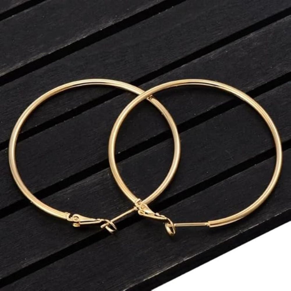 Stylish Latest Fashion Hoop Earrings For Womens