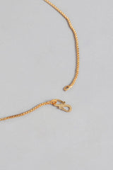 Gold Plated Black Beaded American Diamond Mangalsutra