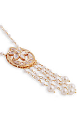 Gold Plated Kundan Polki Necklace