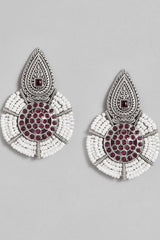 Glamorous High Quality German Silver Earrings