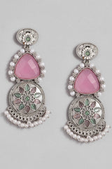 Enthralling German Silver Earrings