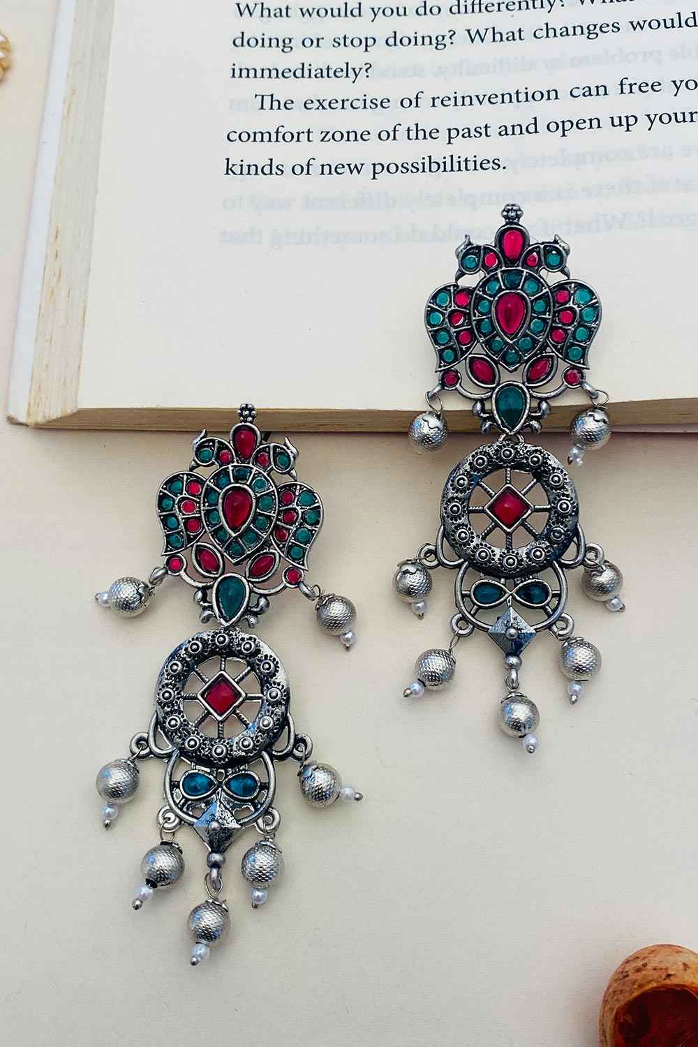 Timeless High Quality German Silver Earrings