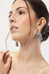 High-Quality Ornamental German Silver Earring