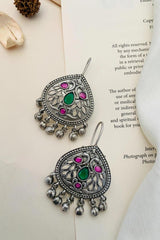 High-Quality Ornamental German Silver Earring