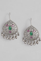 High-Quality Ornamental German Silver Earring