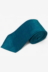 Adina Blue Ethnic Motif Silk Blue Tie