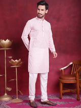 Chikankari Embroidered Kurta With Pyjama