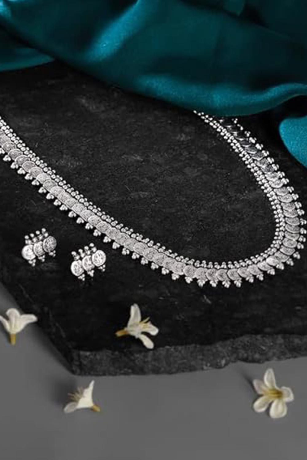 Silver Alloy Jewellery Set