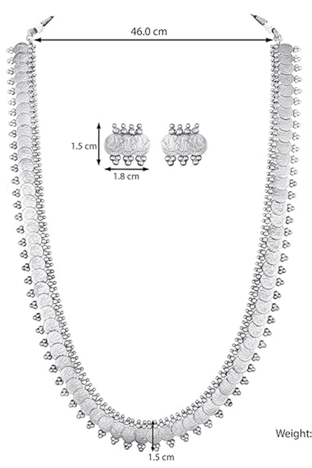 Silver Alloy Jewellery Set