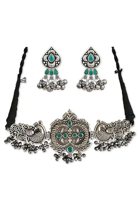 Silver Alloy Jewellery Set