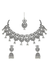 Silver Alloy Jewellery Set