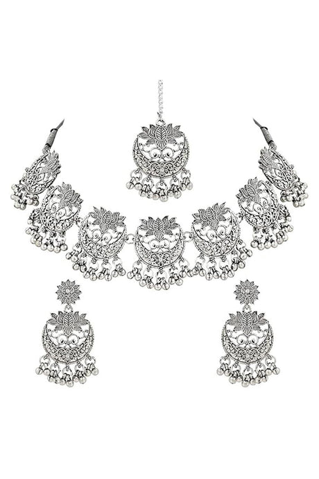 Silver Alloy Jewellery Set