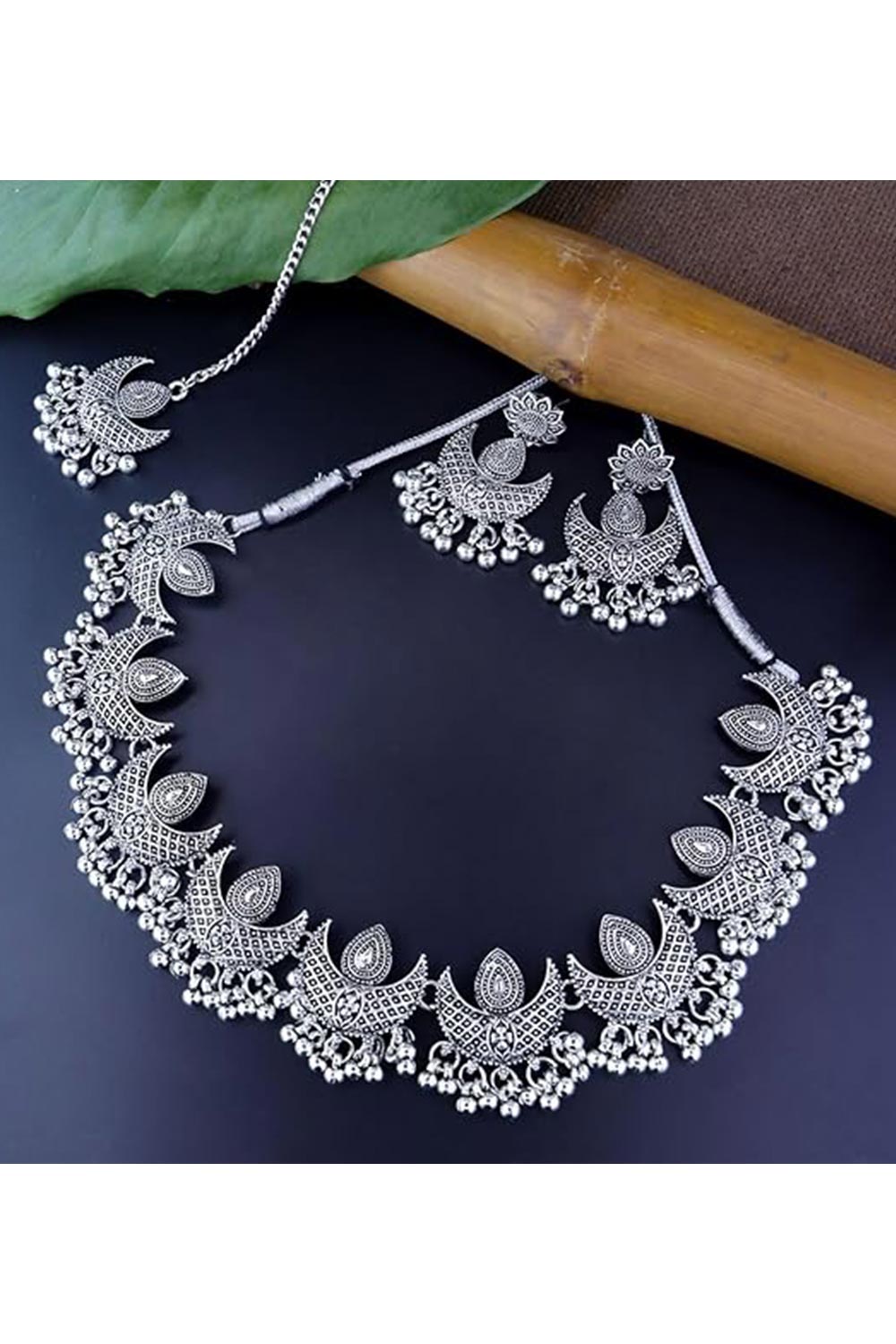 Silver Alloy Jewellery Set