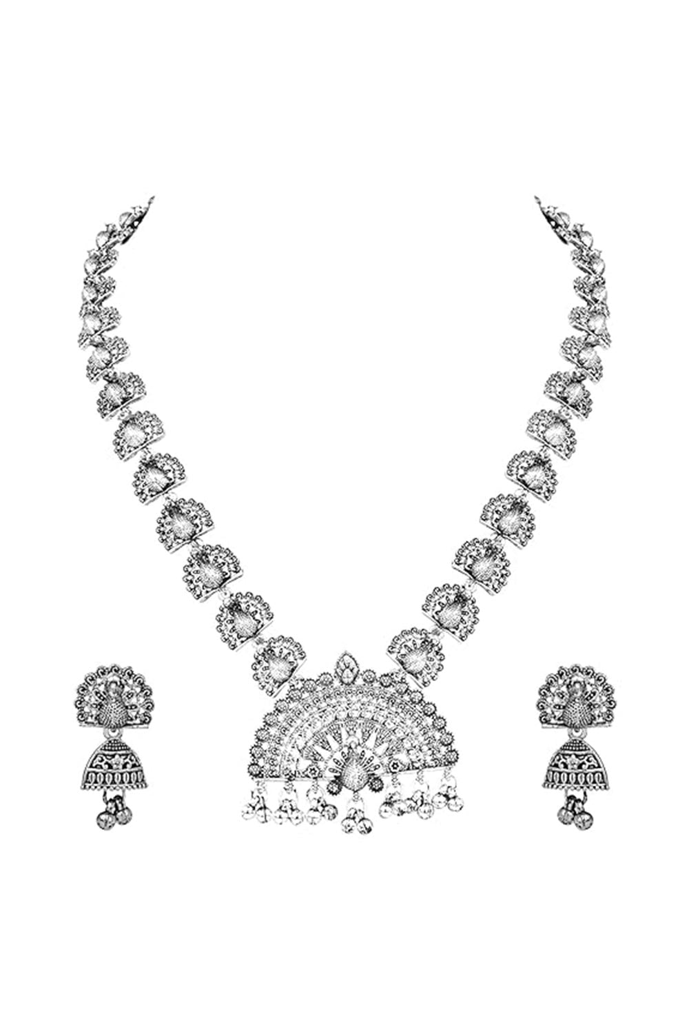 Silver Alloy Jewellery Set