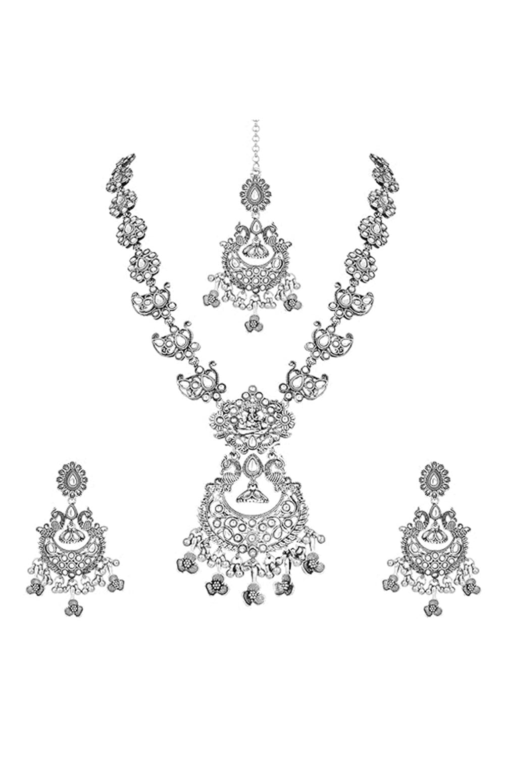 Silver Alloy Jewellery Set