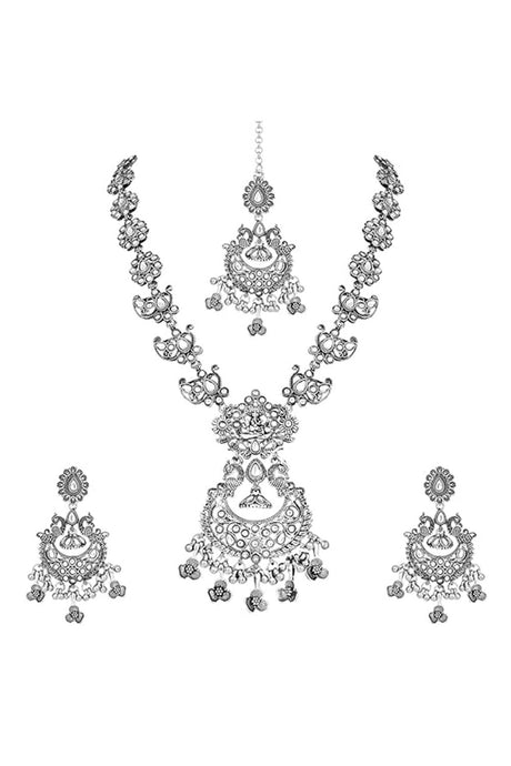 Silver Alloy Jewellery Set