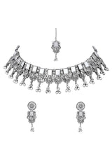 Silver Alloy Jewellery Set