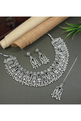 Silver Alloy Jewellery Set