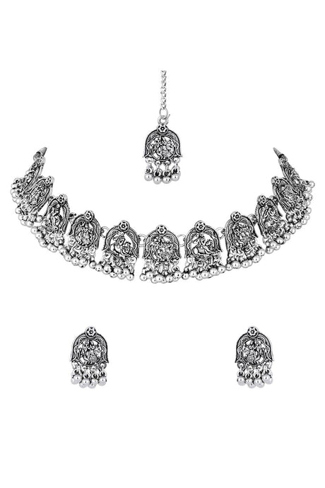 Silver Alloy Jewellery Set