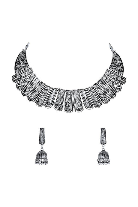 Silver Alloy Jewellery Set