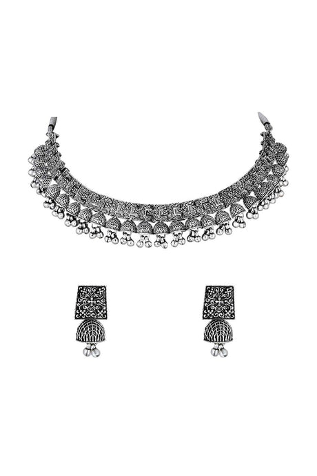 Silver Alloy Jewellery Set