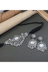 Silver Alloy Jewellery Set